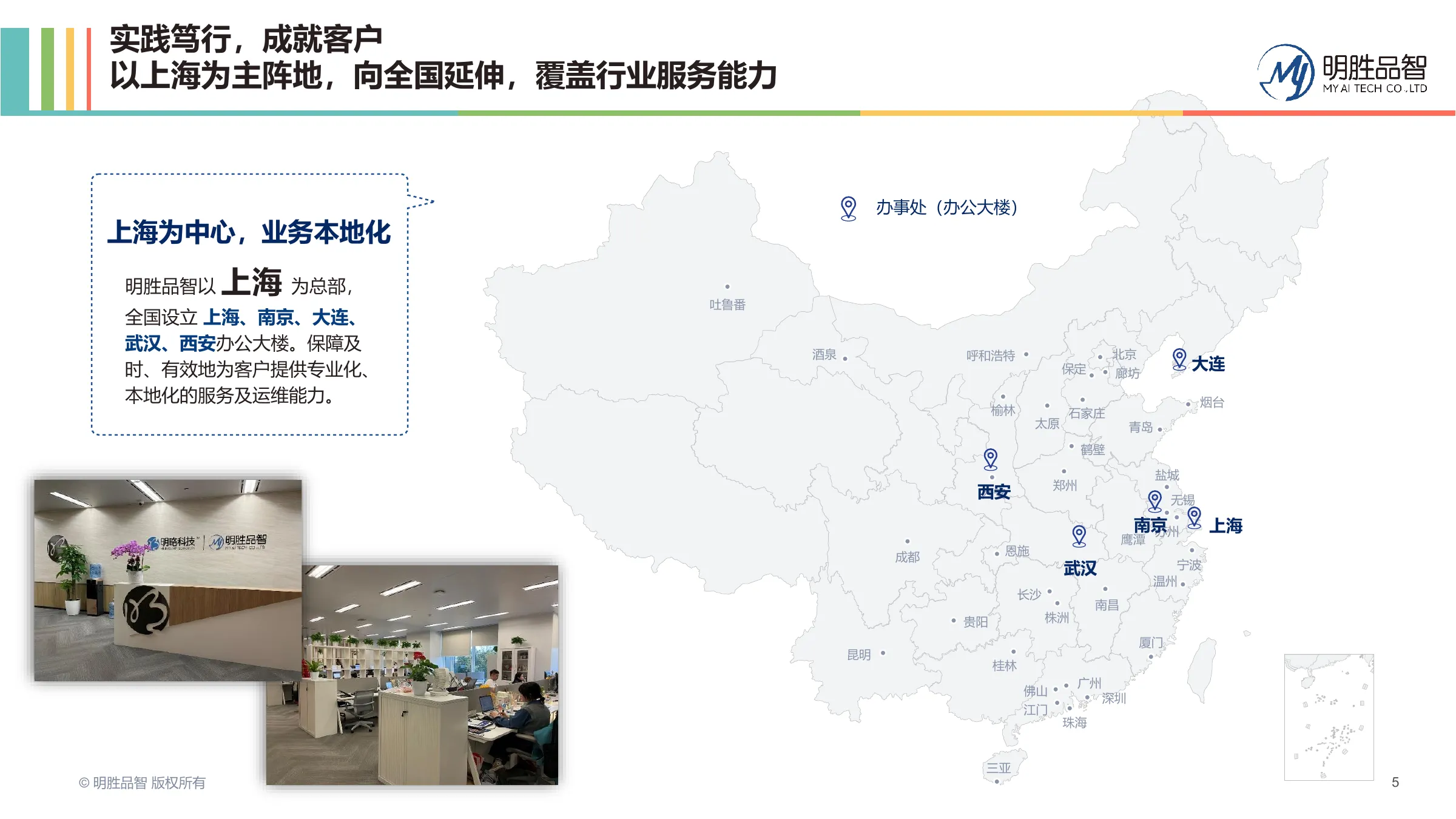 全国办公布局